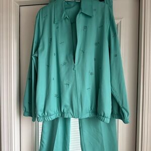 Alfred Dunner Jade zip up jacket with matching pants